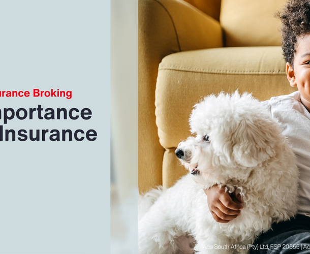 The importance of pet insurance - Aon SA and OnePlan Pet Insurance