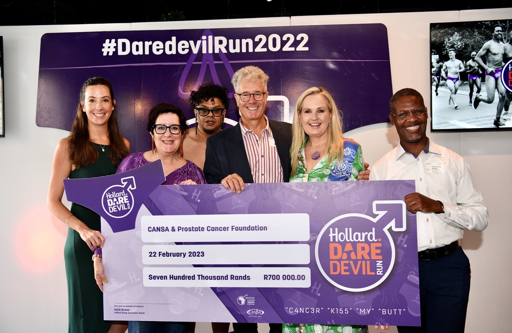 Daredevils raise highest amount ever towards male cancer awareness
