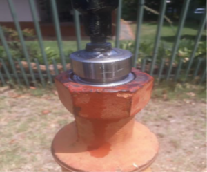 Fire hydrant restricting tools in City of Tshwane